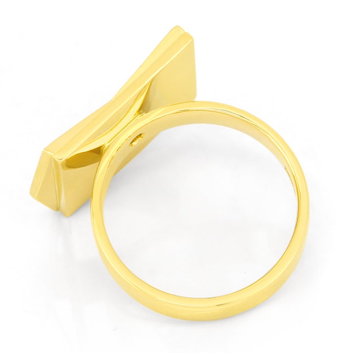 Foto 3 - Fantastischer Designer Stern-Ring mit Diamant, S5498
