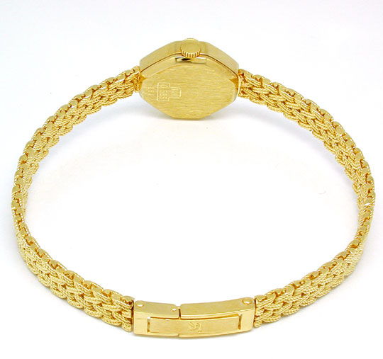 Foto 3 - Tolle Damen-Armbanduhr, 14K Gelbgold Topuhr Ungetragen, U1023